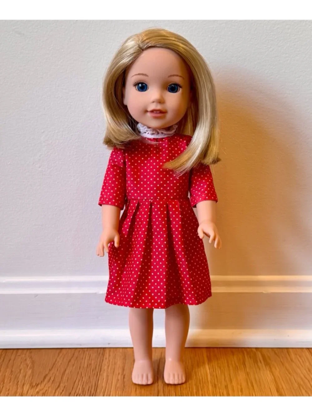 American Girl Wellie Wishers Camille Doll 14.5